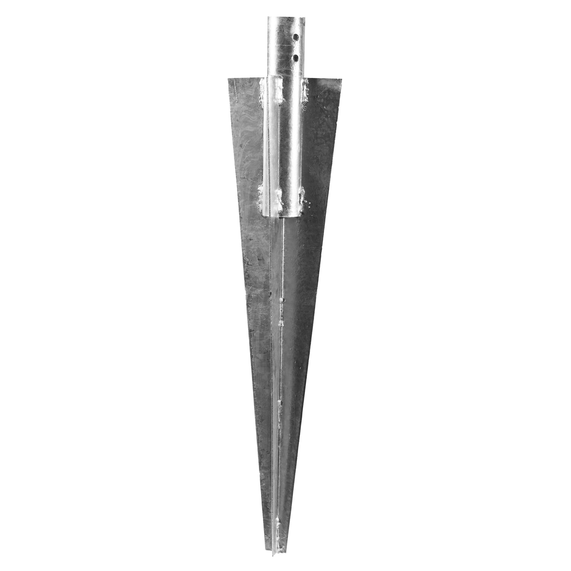 Pfostenhalter Set 7x für Rundpfosten 34mm