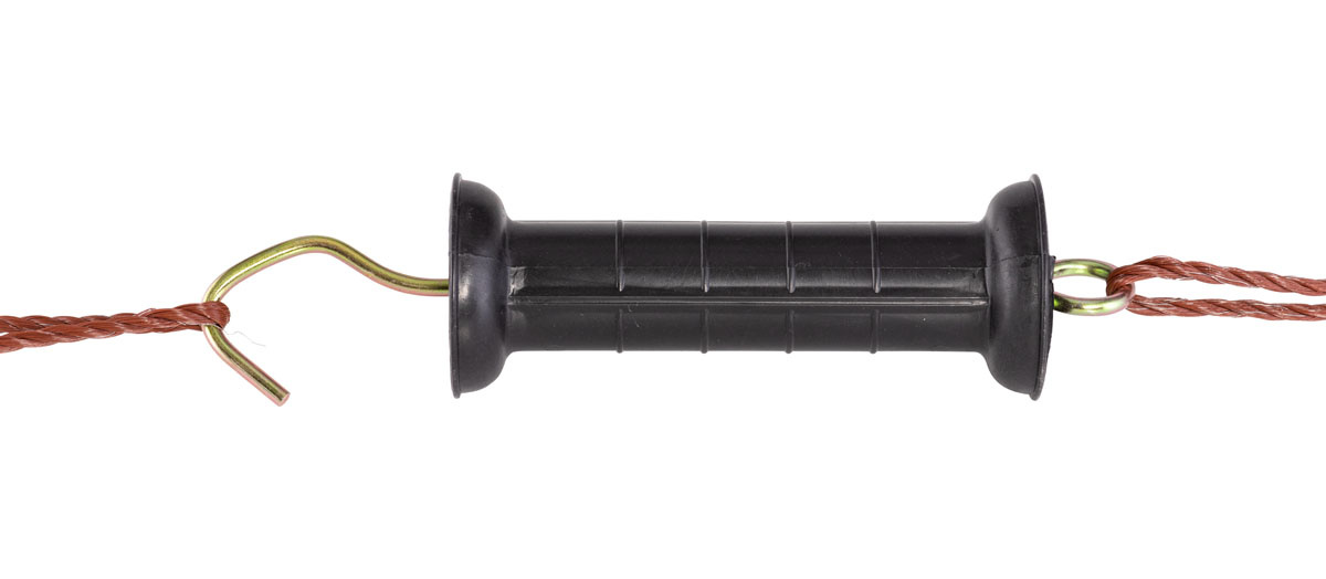 Torgriff mit Haken für Elektrozaun, 10 Stück