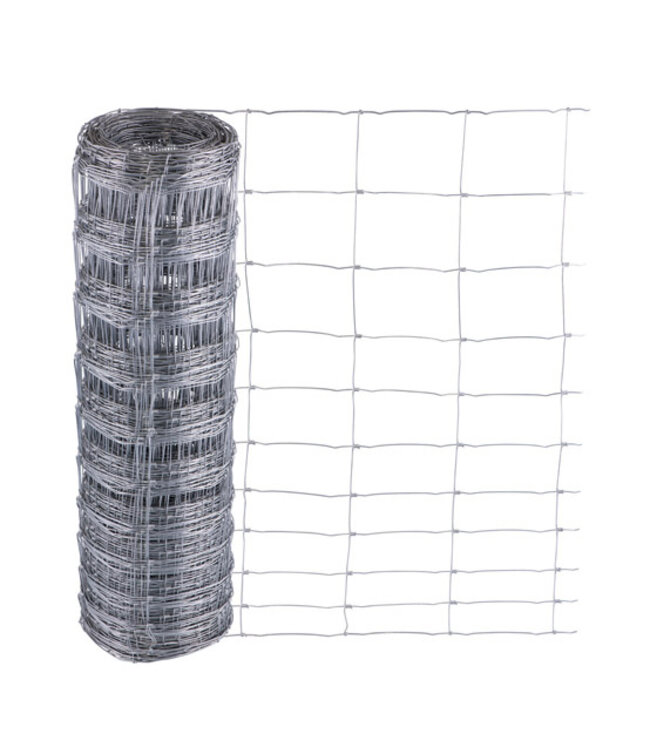 Wildzaun 80cm 50m Verzinkt 1.6/2mm 80/6/15