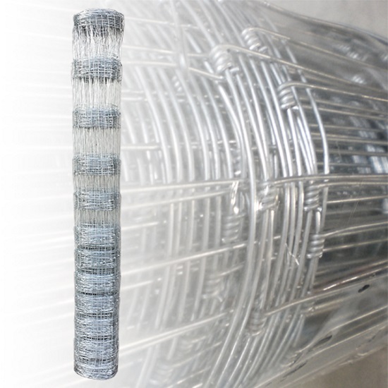 Wildzaun 150cm 50m Verzinkt 1.8/2mm 150/12/30