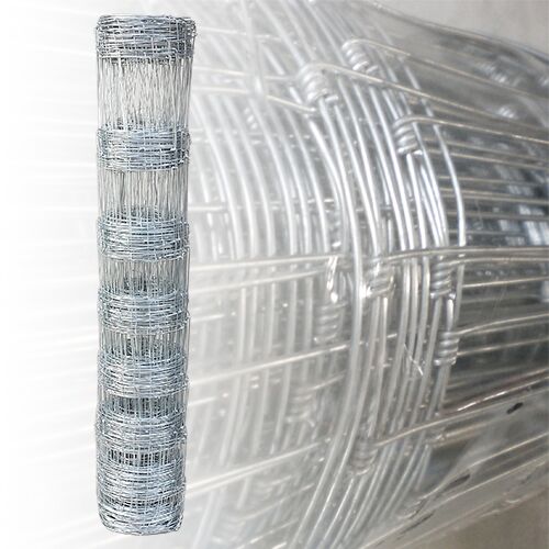 Wildzaun 100cm 50m Verzinkt 1.8/2mm 100/8/30