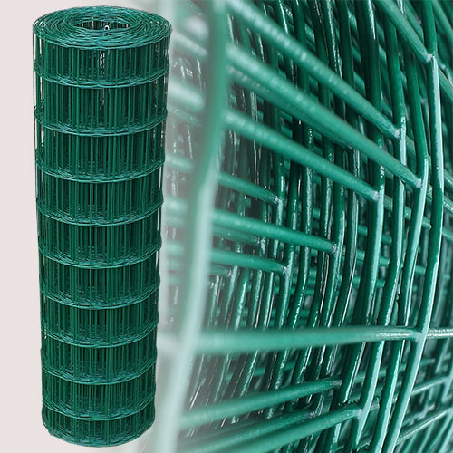 Gartenzaun Grün 100cm 25m 7.5x10cm 2.10mm