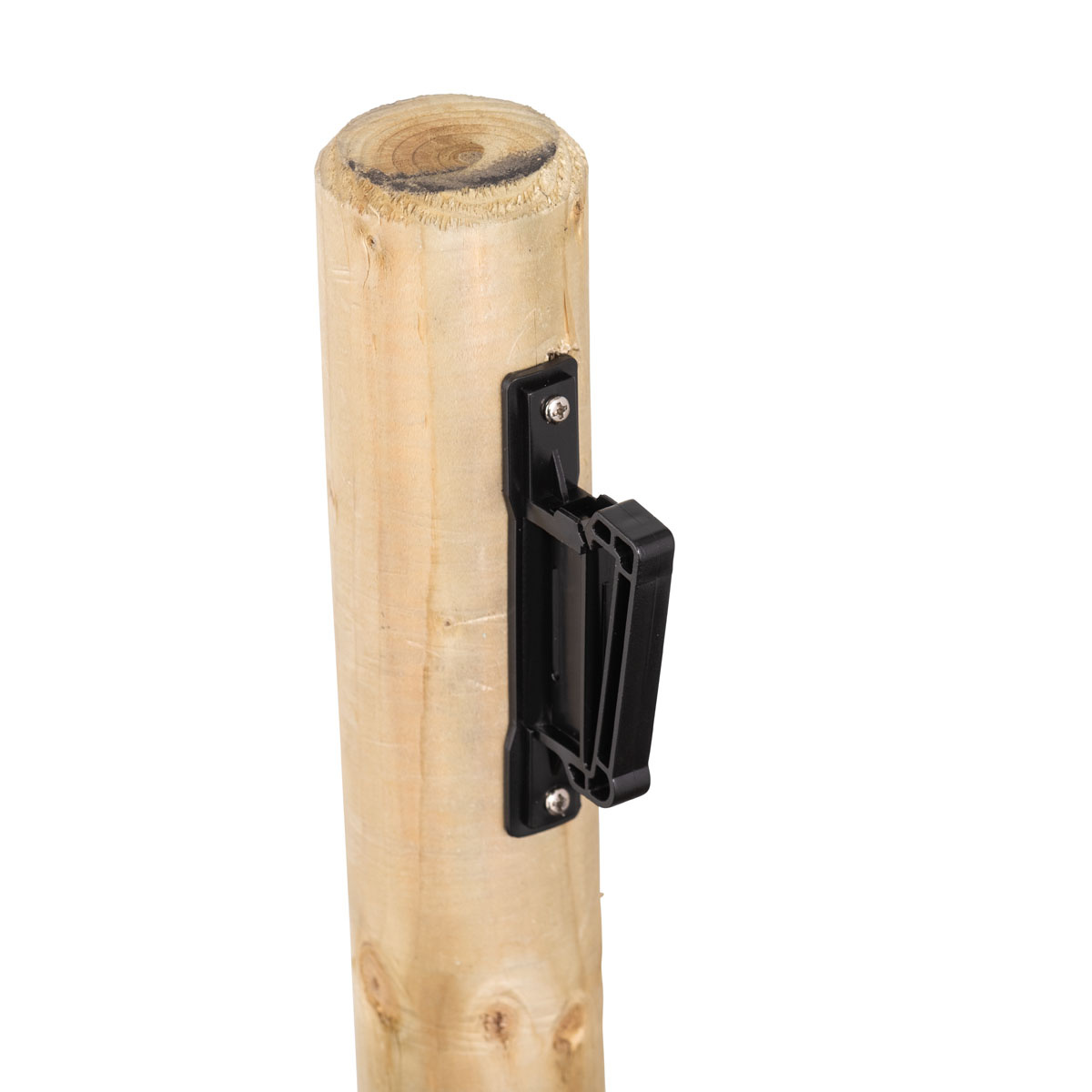 Isolator für Elektrozaunband 20 bis 40 mm mit Clip, 100 Stück
