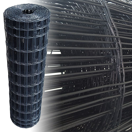 Gartenzaun Anthrazit 100cm 25m 5x10cm 2.10mm