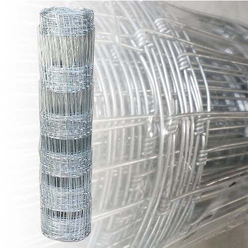 Wildzaun 80cm 50m Verzinkt 1.8/2mm 80/6/15