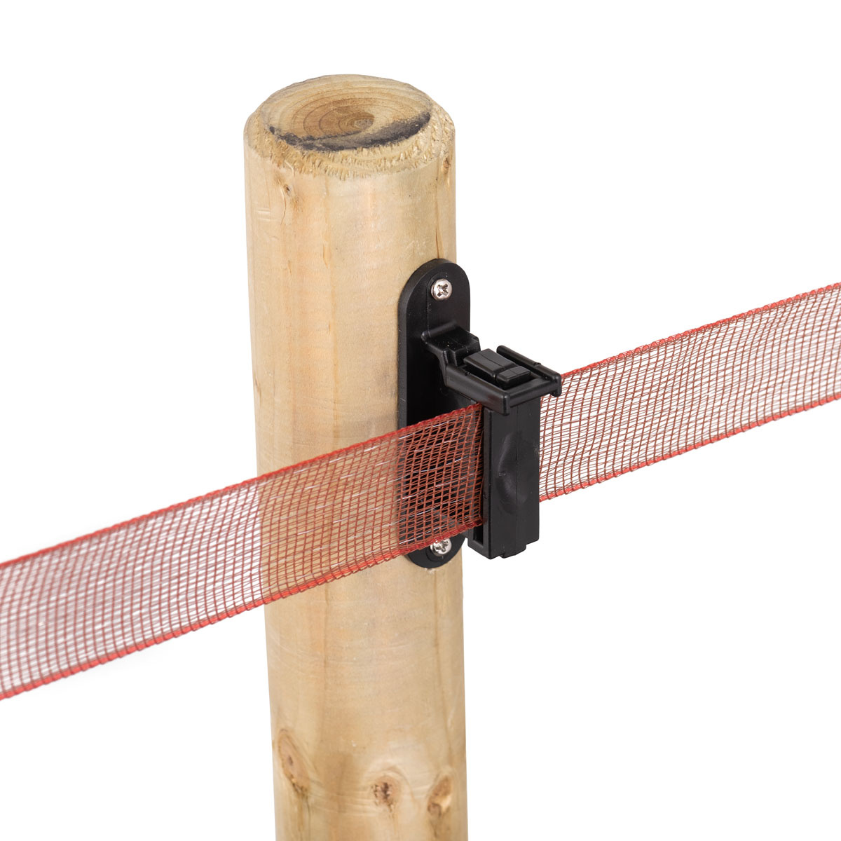 Isolator für Elektrozaunband 20 bis 40 mm mit Clip, Heavy Duty, 25 Stück