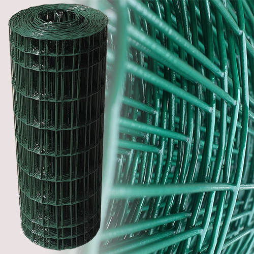 Gartenzaun Grün 80cm 25m 5x10cm 2.10mm