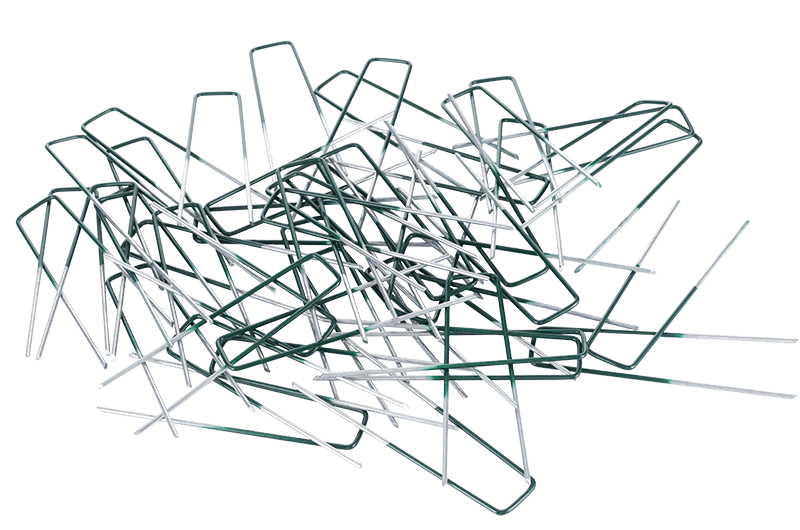 Heringe 15x3cm 3,0mm Grün 50 Stück