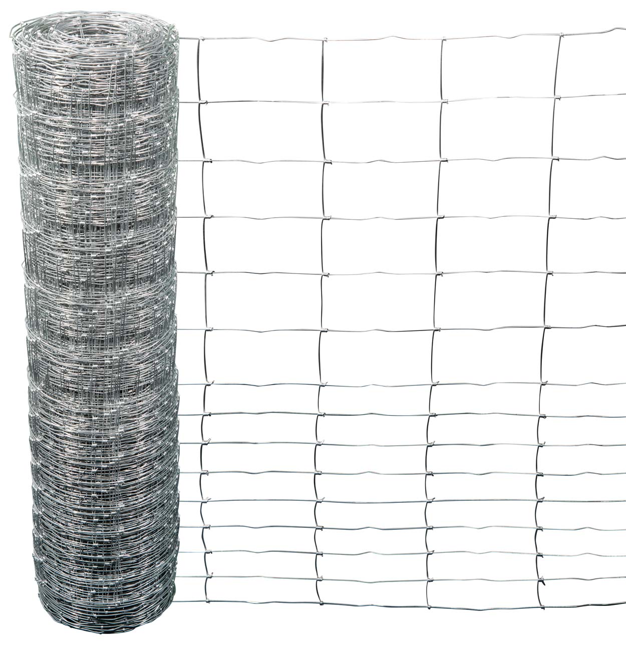 Universell Wildzaun 100cm 50m Verzinkt 1,8/2.5mm 100/15/15