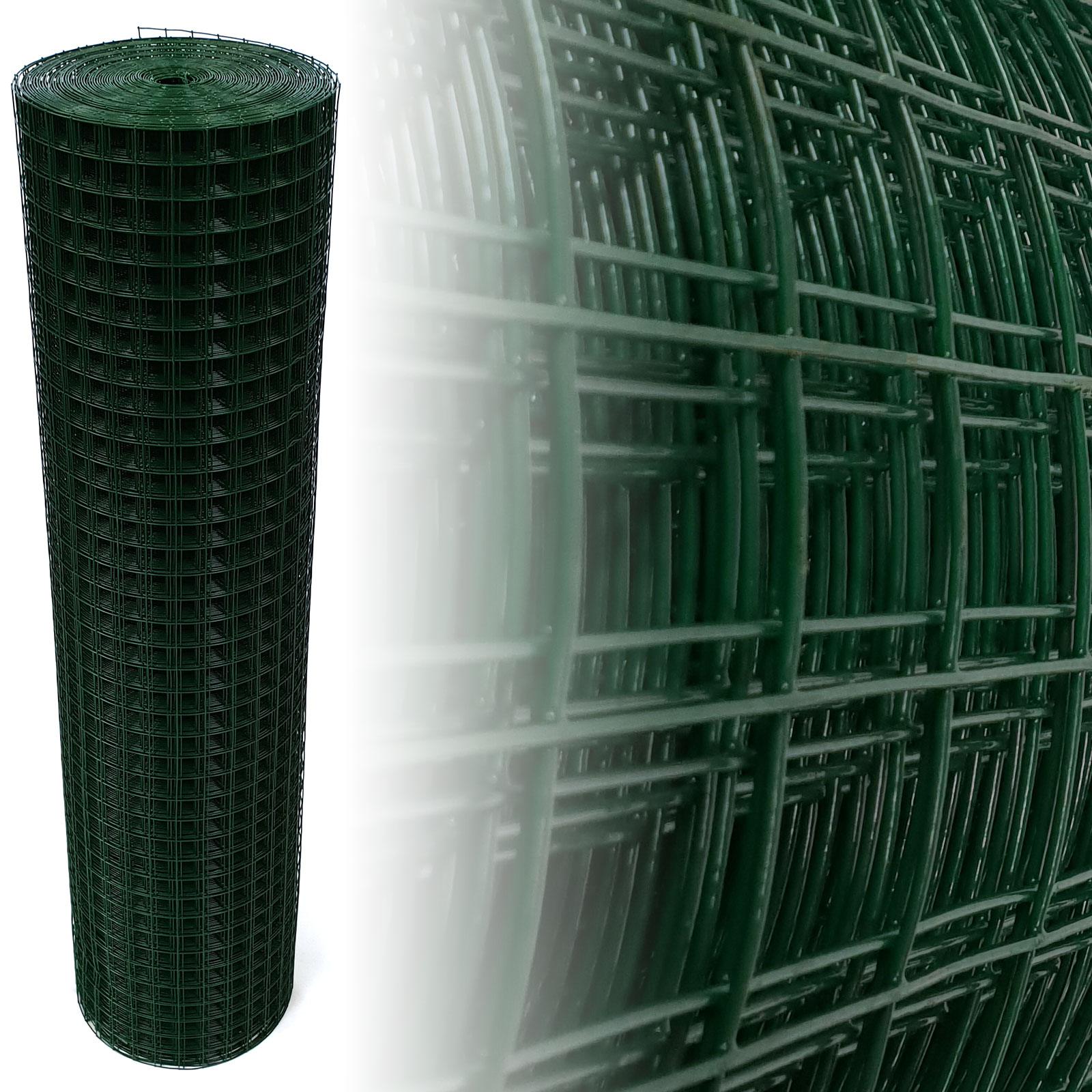 Volierendraht Grün 150cm 15m 25x25mm 1.45mm