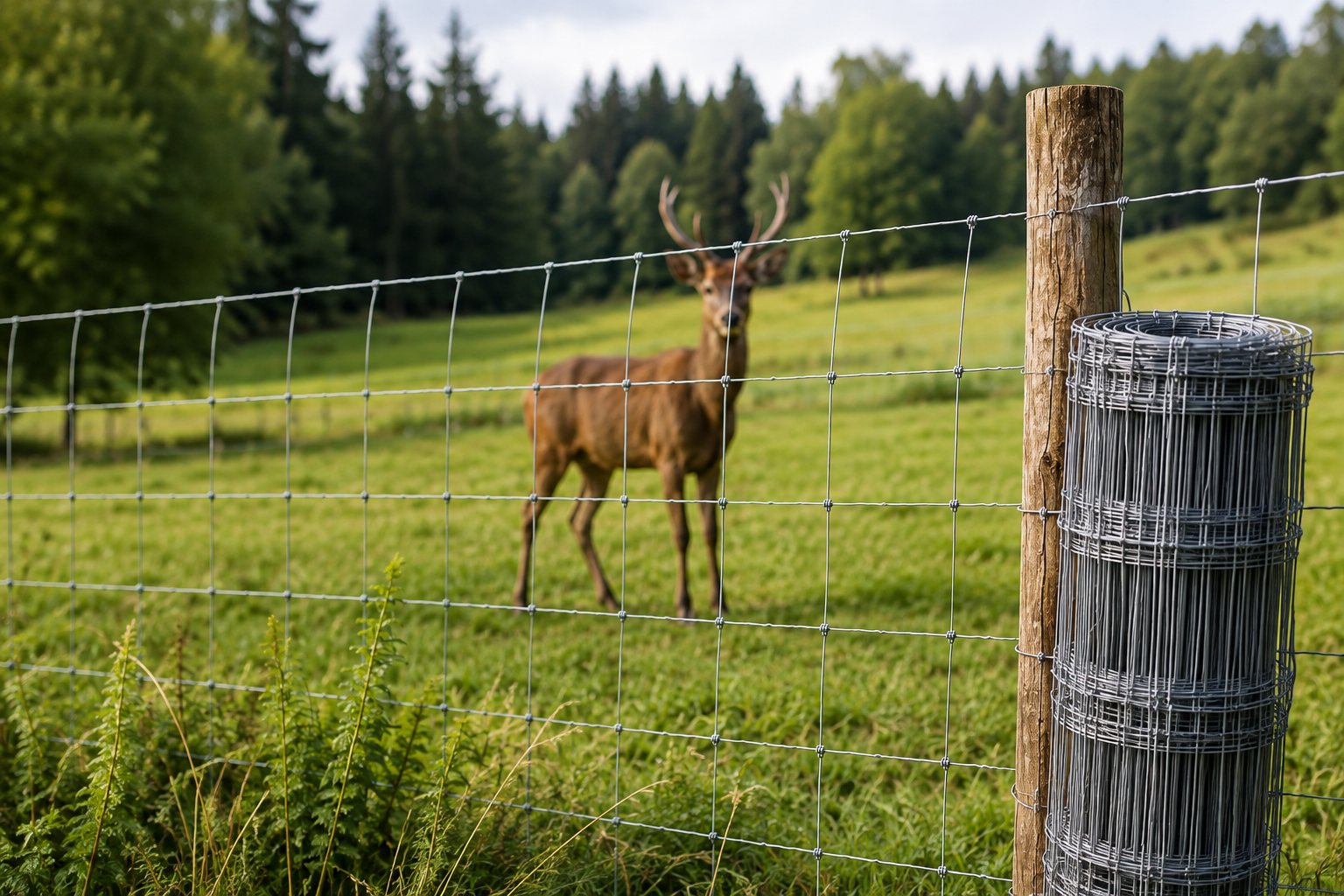 Wildzaun kaufen – zuverlässiger Schutz für Grundstücke, Pflanzen und Tiere