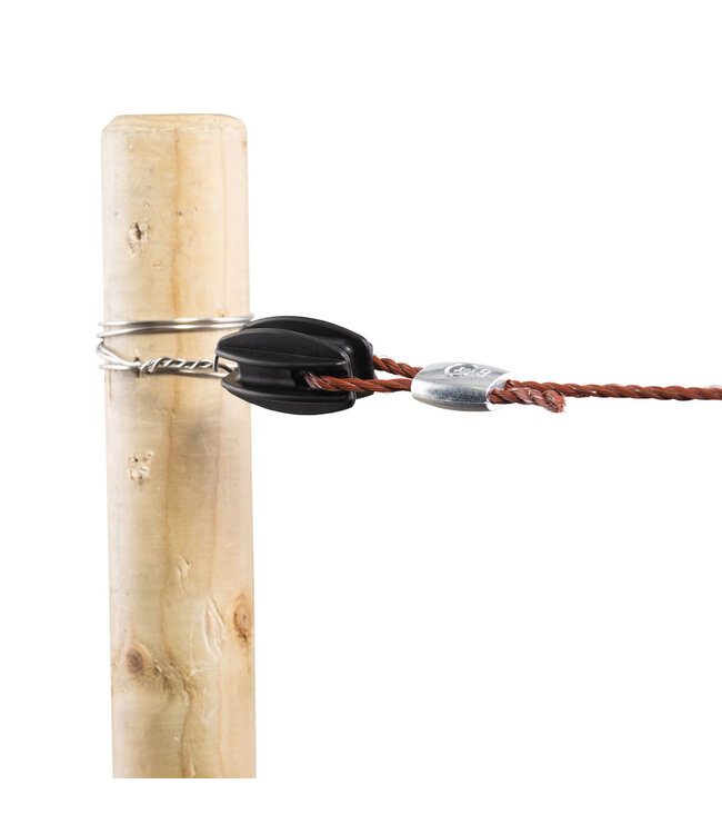 Eck-Isolator für Elektrozaun, 4 Stück