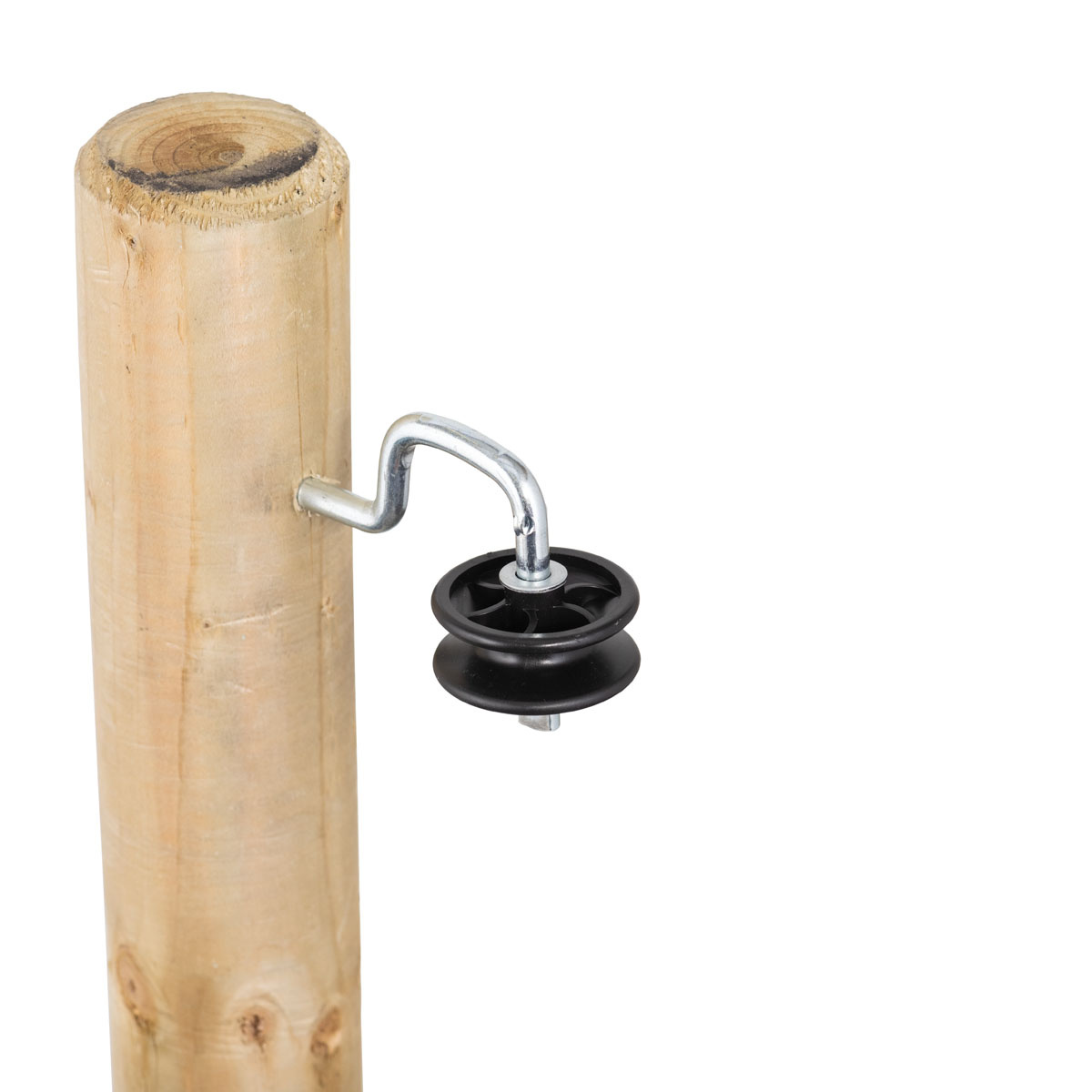 Isolator für Elektrozaun mit Rolle, 4 Stück