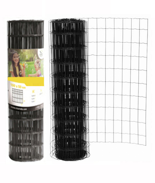 Gartenzaun Anthrazit 100cm 25m 5x10cm 2.10mm