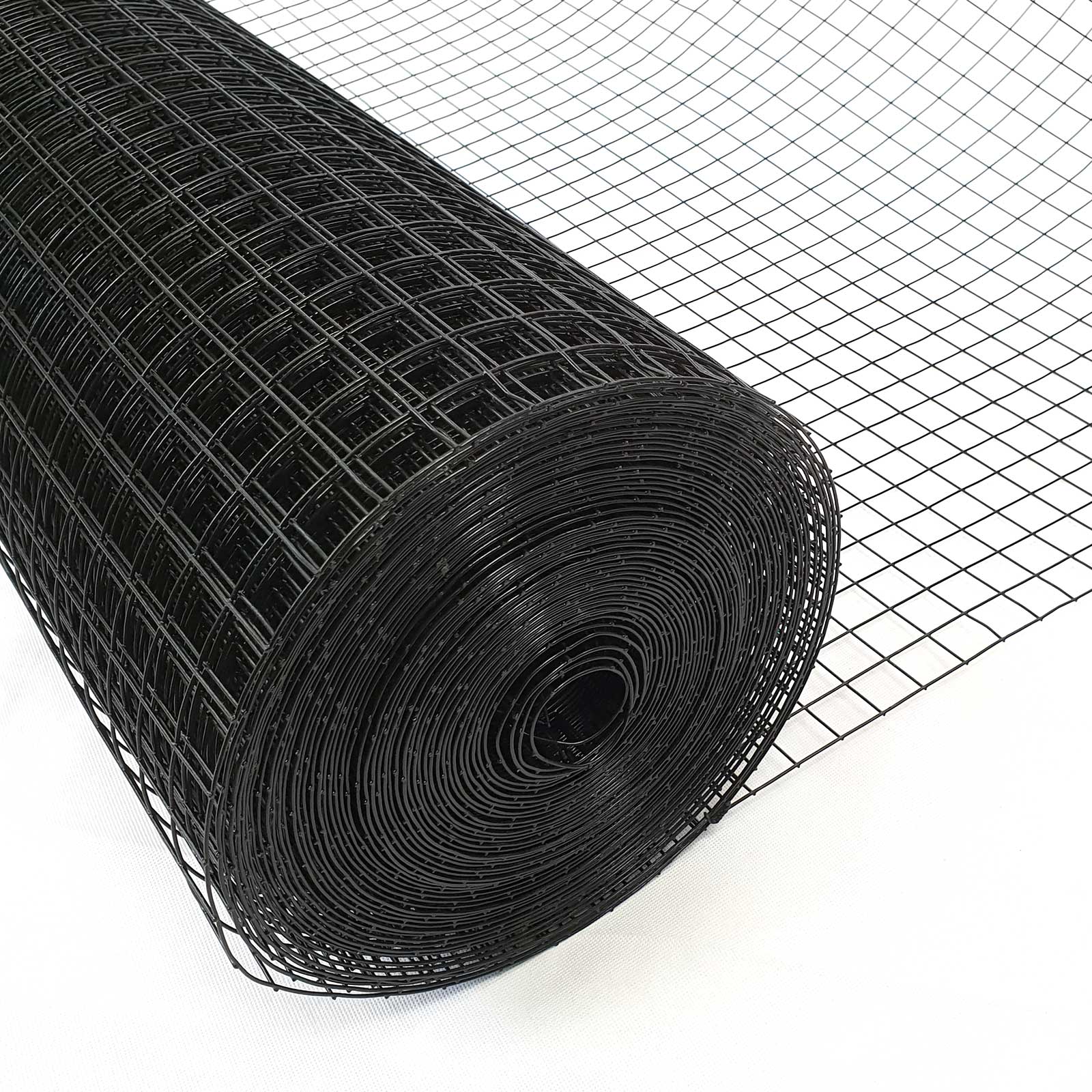 Volierendraht Schwarz 100cm 25m 25x25mm 1.45 mm