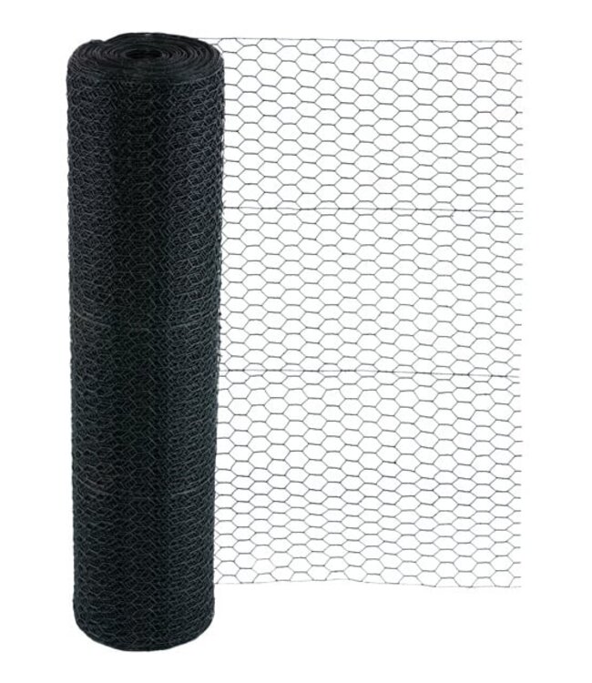 Sechseckgeflecht Grün 25mm 50cm 50m 1,0mm EXTRA PVC