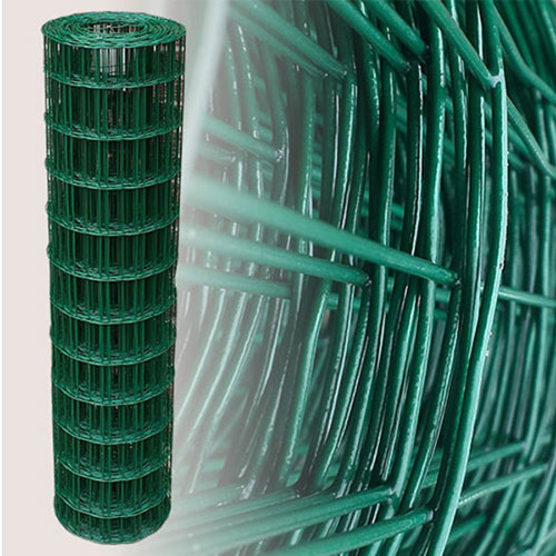 Gartenzaun Grün 120cm 20m 10x10cm 2.10mm