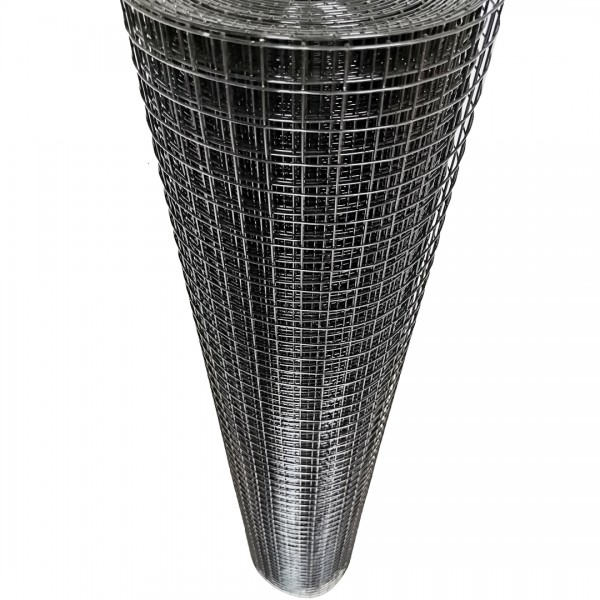 Volierendraht Edelstahl Schwarz 100cm 1m 19x19mm 1,50mm