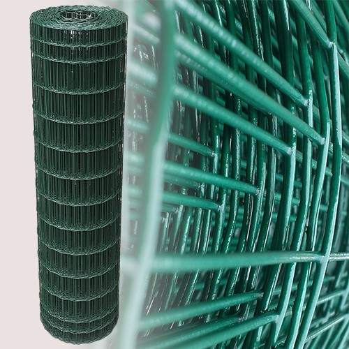 Gartenzaun Grün 120cm 25m 5x10cm 2,1mm